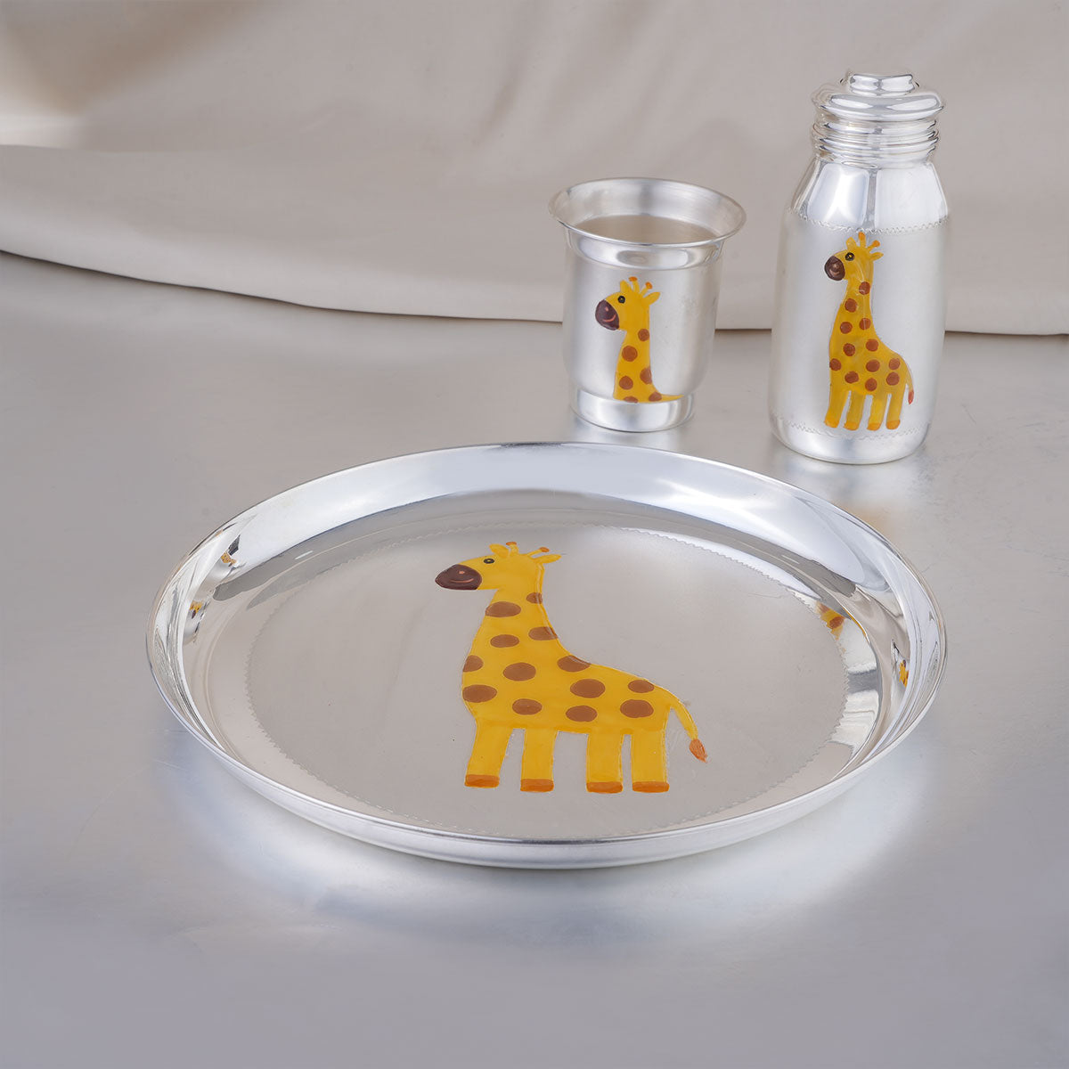 Baby Silver Dinner Set