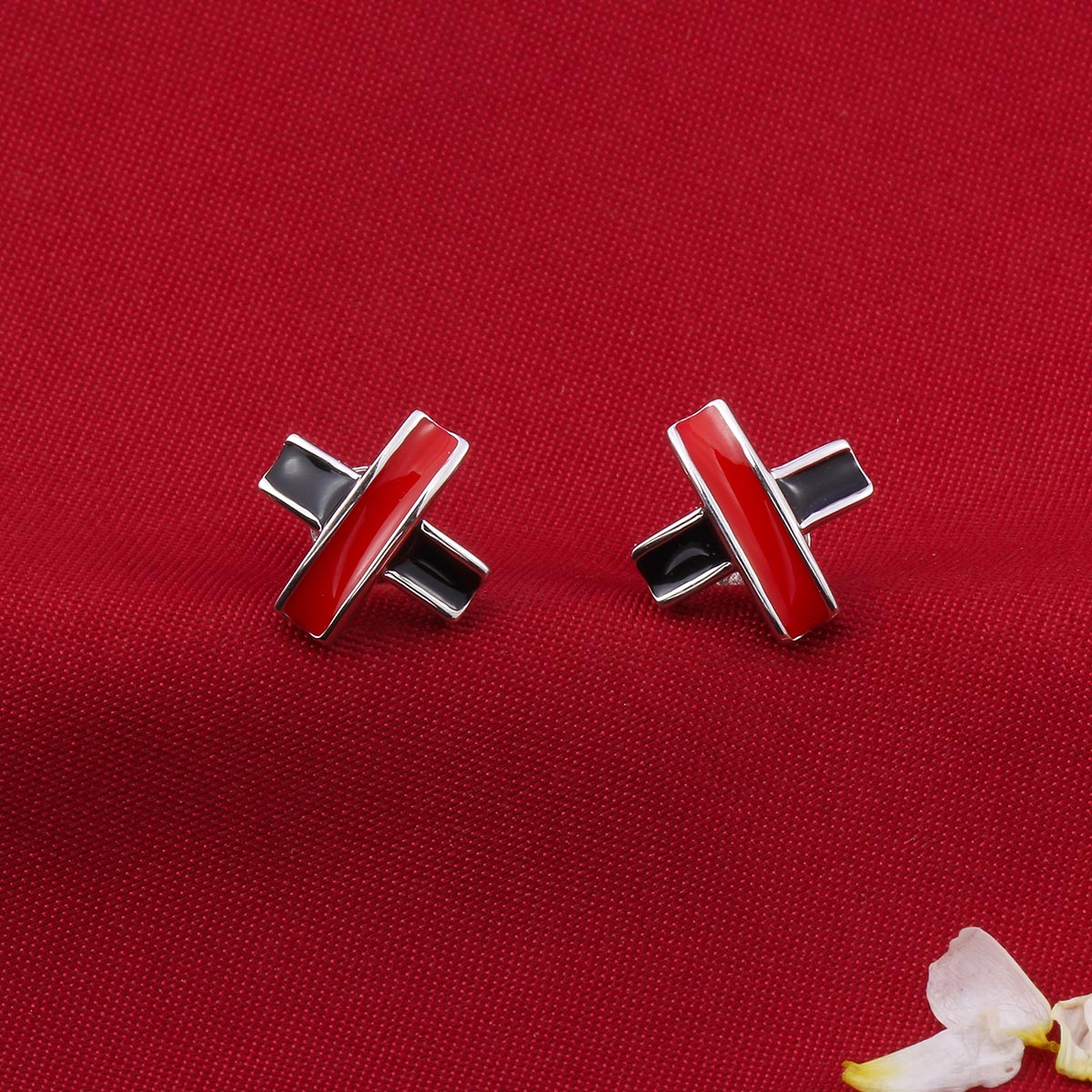 Unique Design Silver Studs