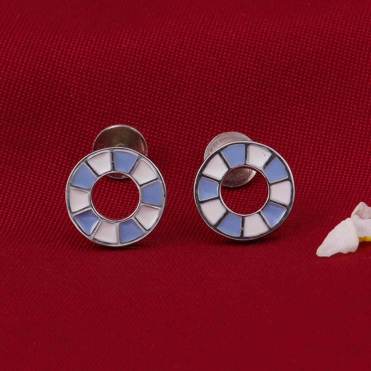 Smrithi Silver Studs