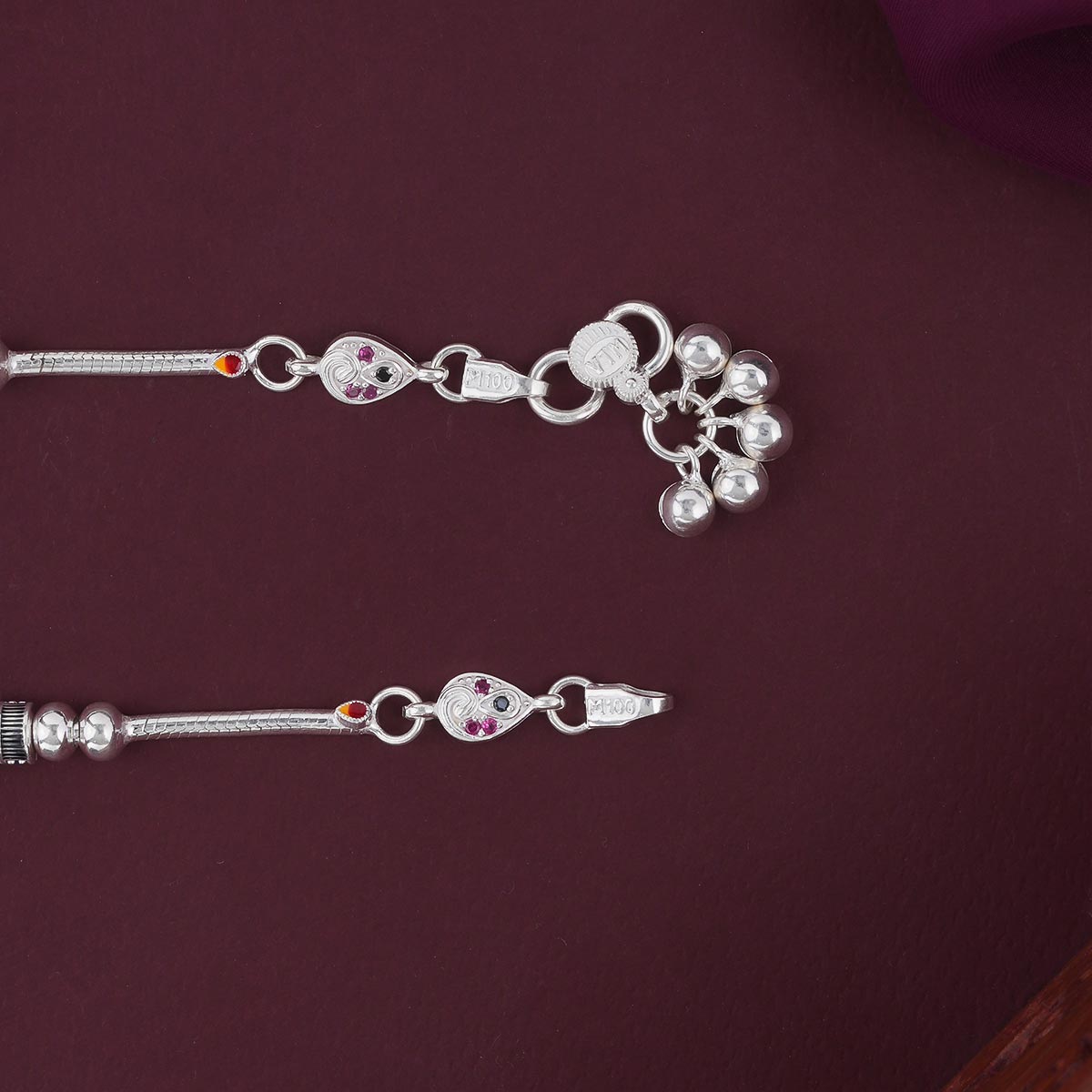 Facinate Silver Anklet