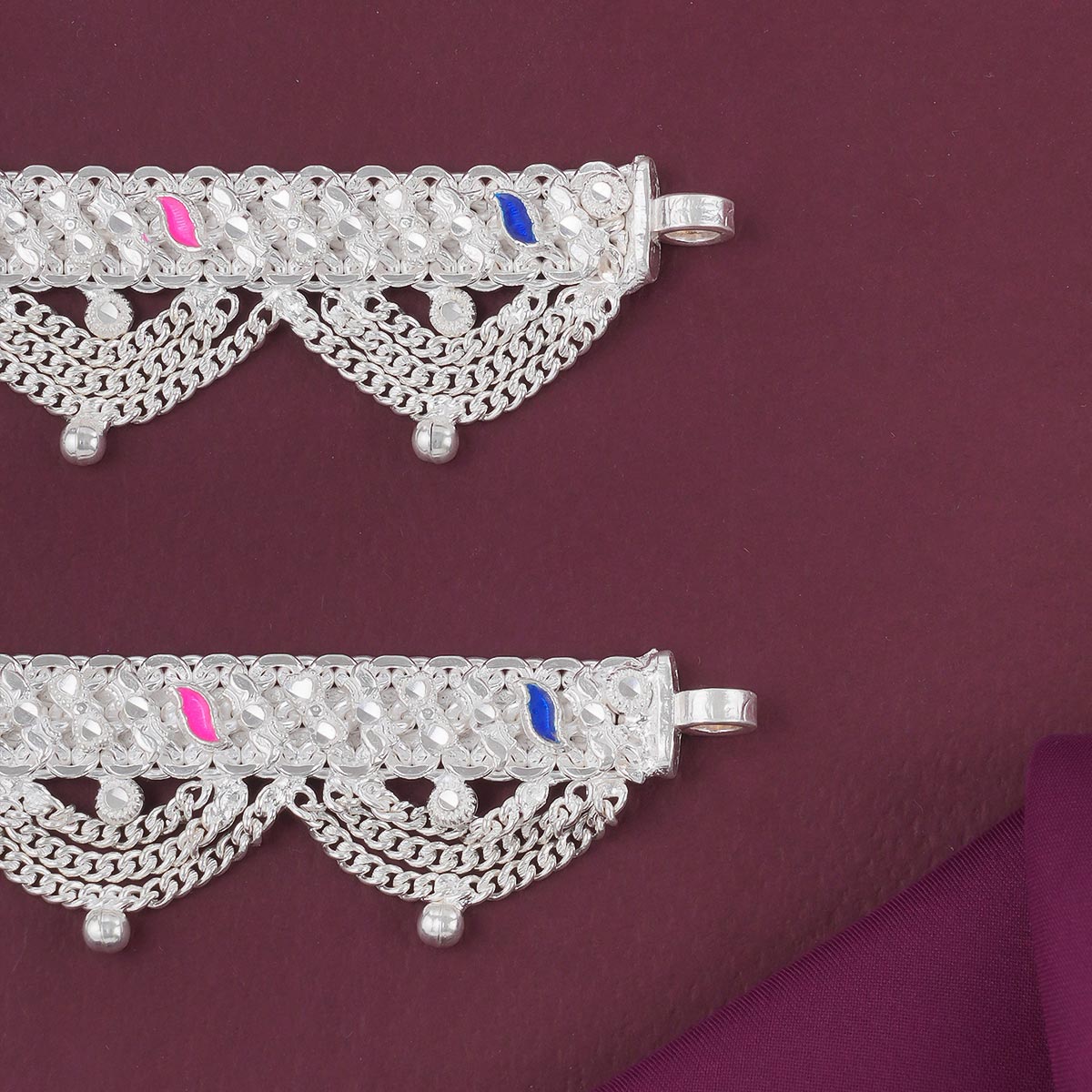 Classic Silver Anklet