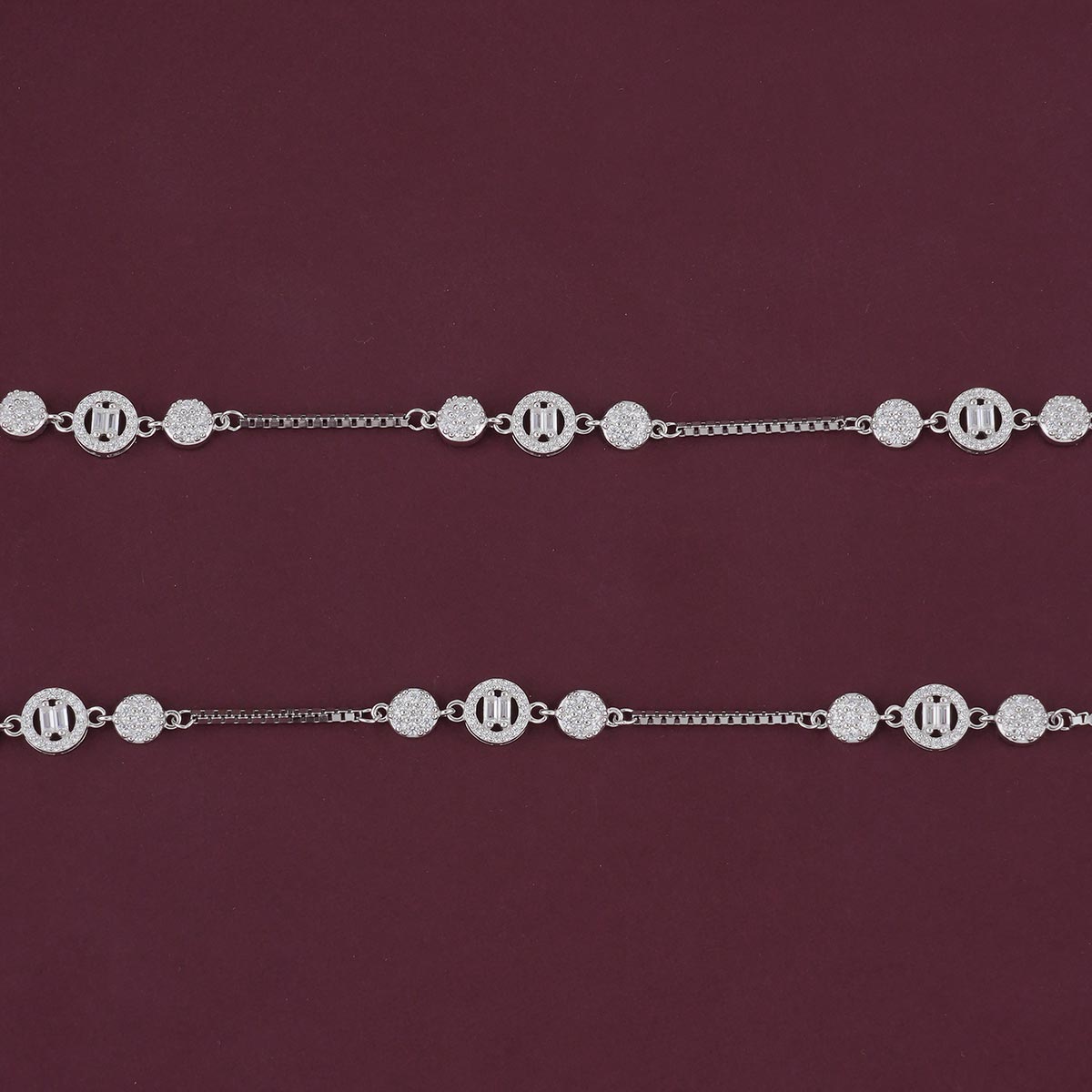 Elegant Silver Anklet