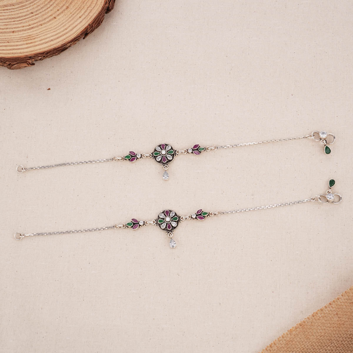 Dazzlora Antique Anklet