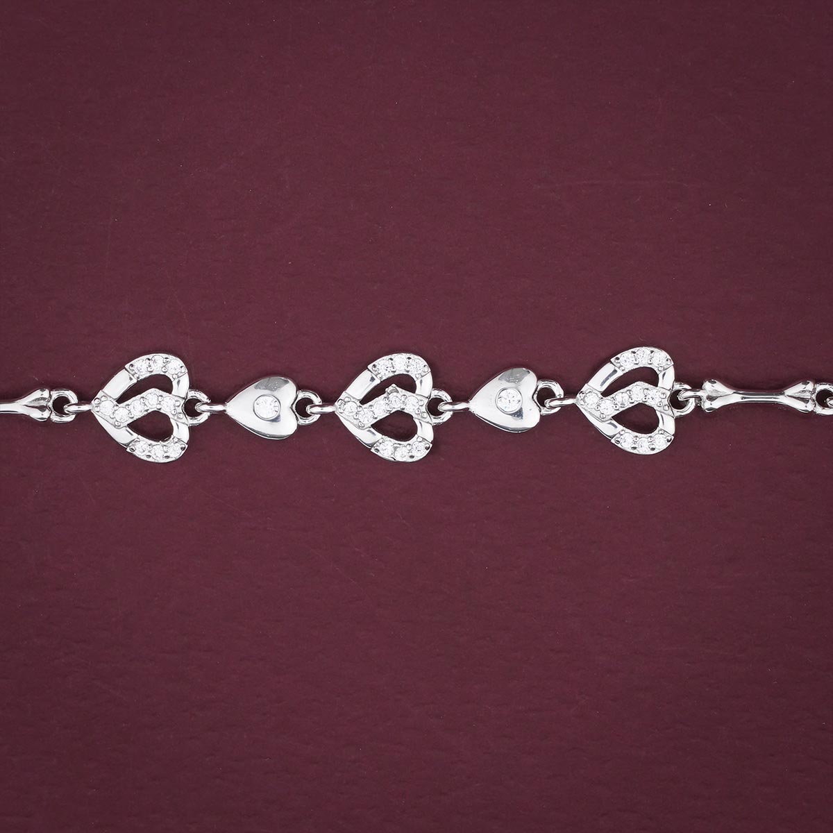 Trishali Silver Bracelet