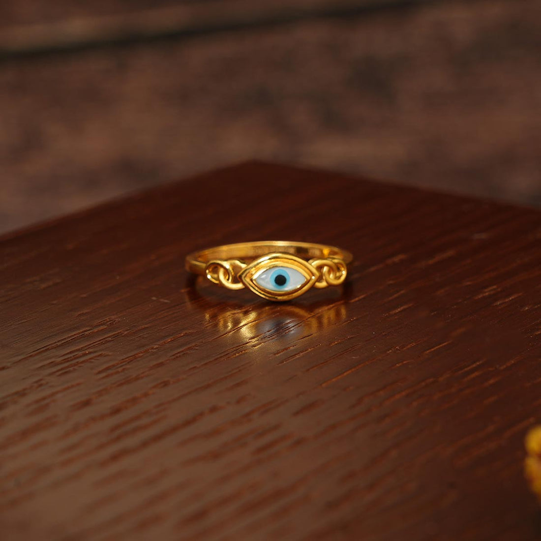 Eye Gold Ring