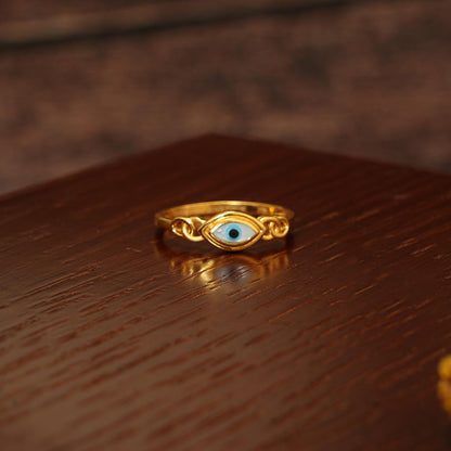 Eye Gold Ring