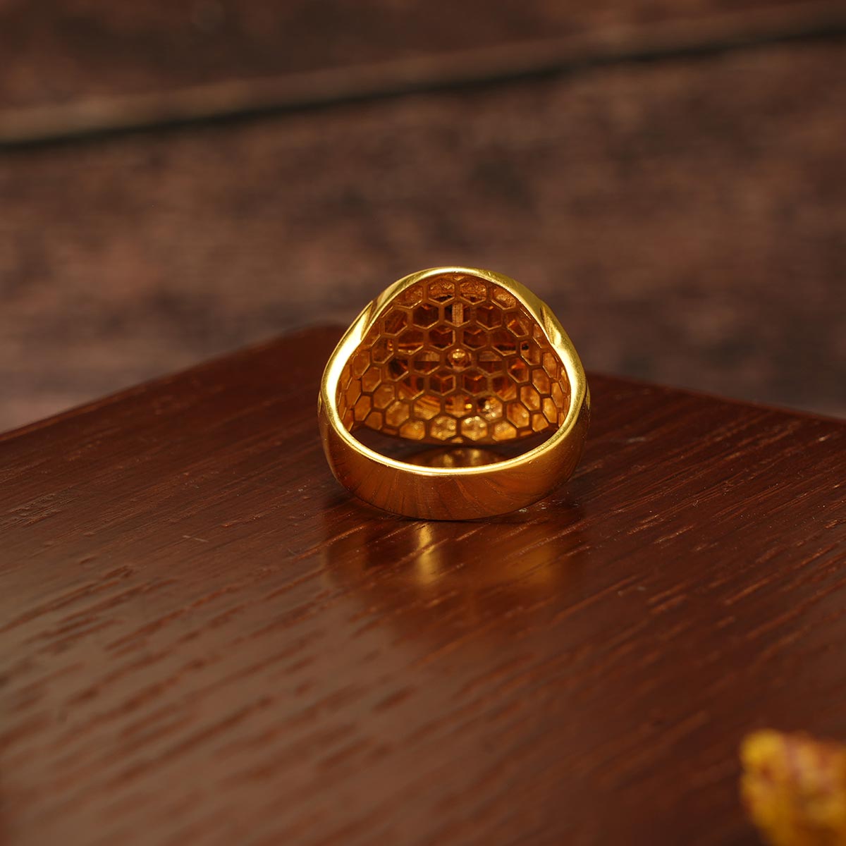 Eagle Gold Ring