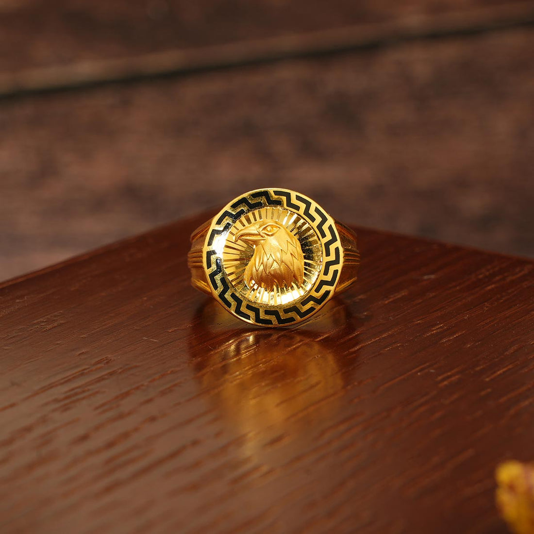 Eagle Gold Ring