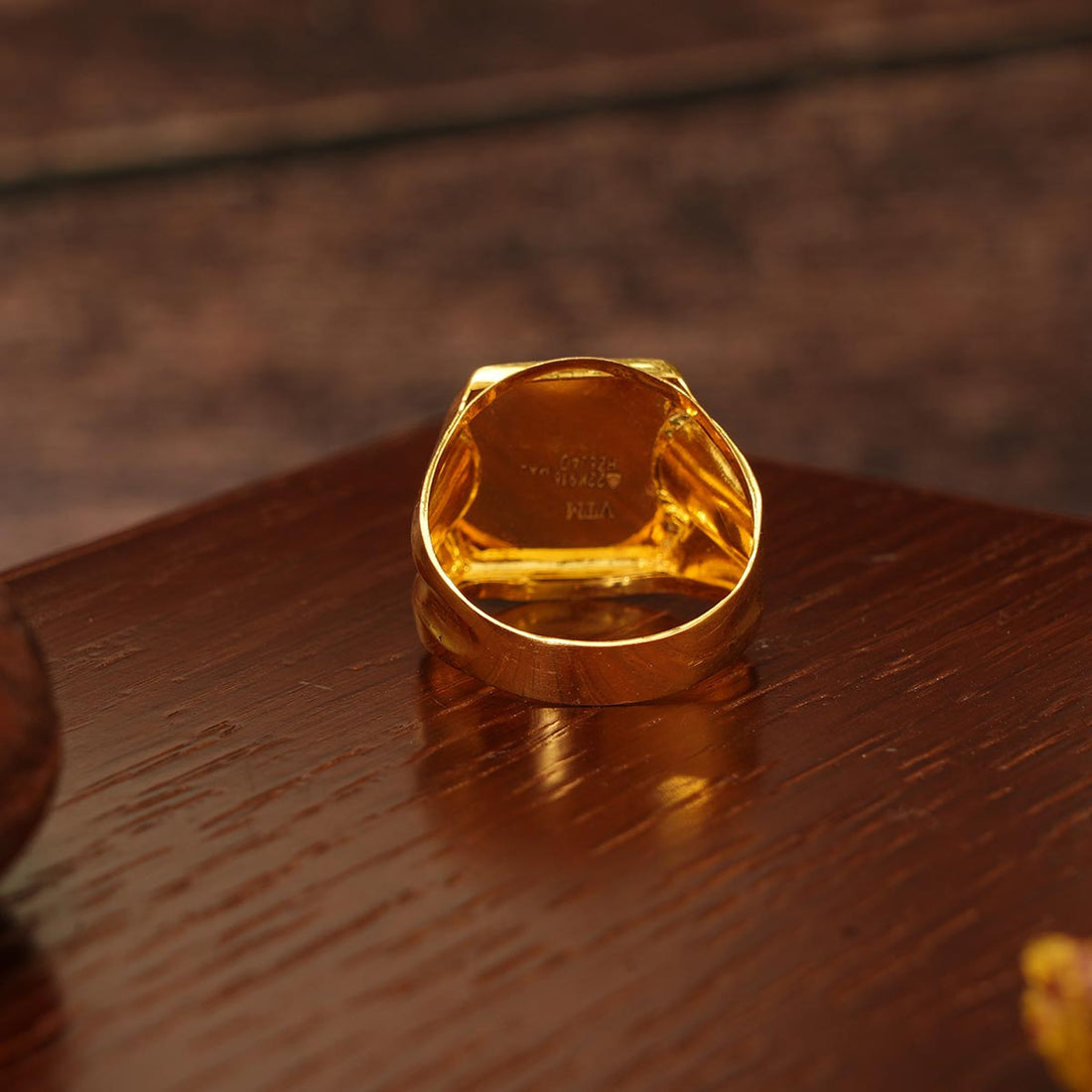Vibrant Gold Ring