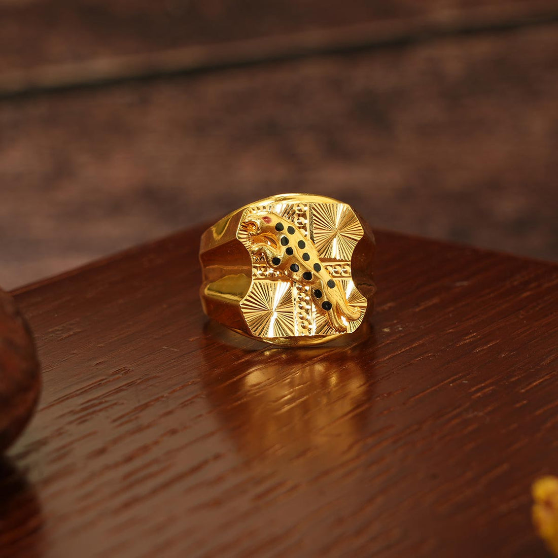Vibrant Gold Ring