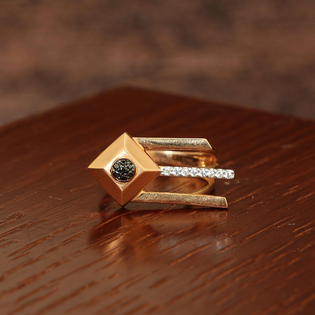 Modern Look Gold Ring