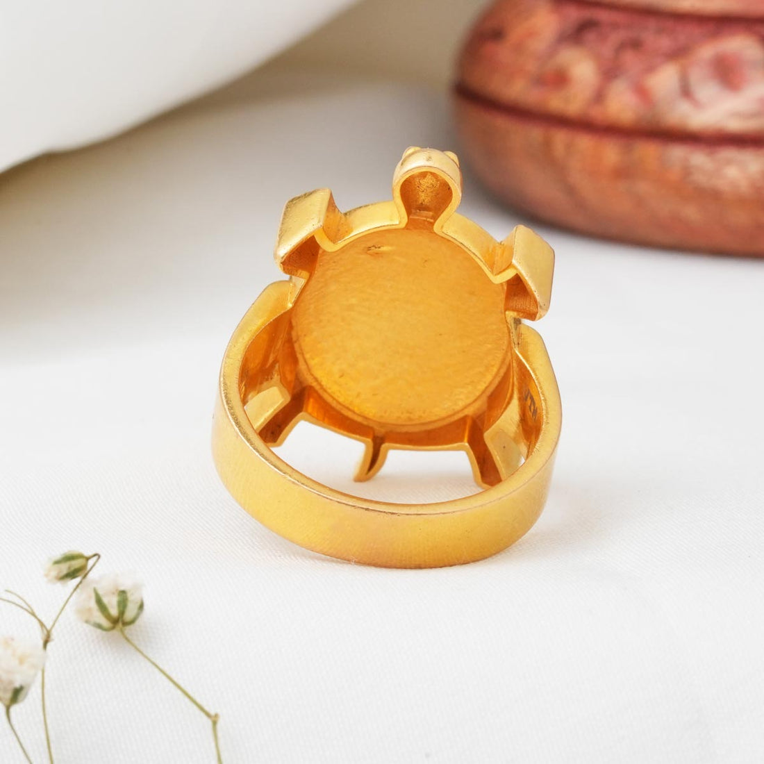 Golden Tortoice Ring