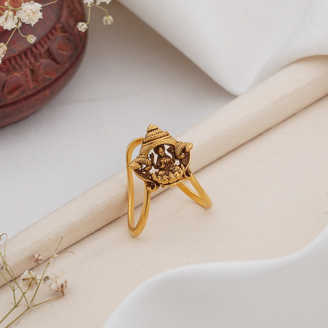 Lakshmi Antique Ring