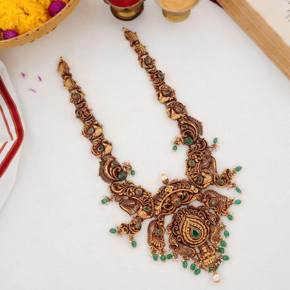 Dhruthi Nagas Long Necklace