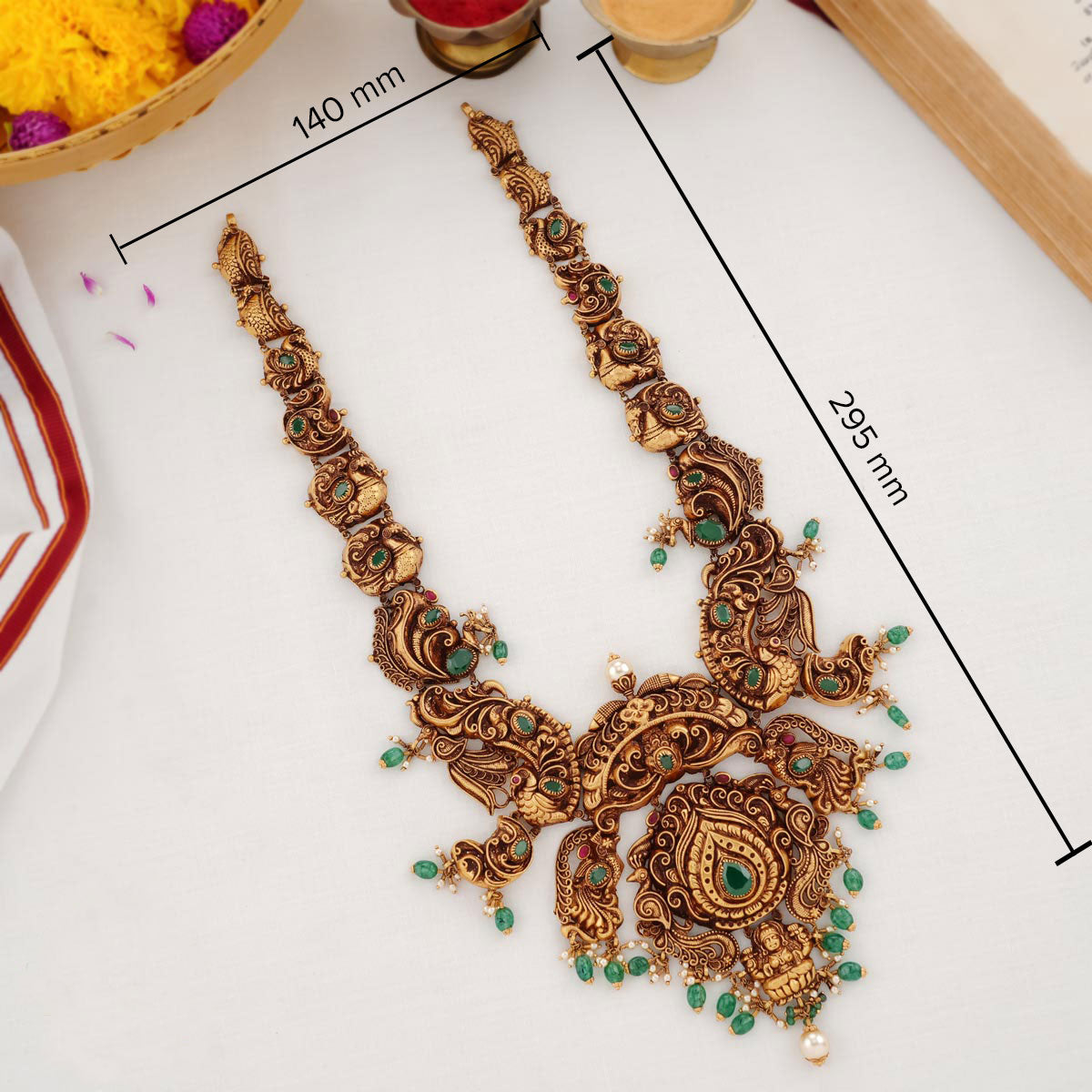 Dhruthi Nagas Long Necklace