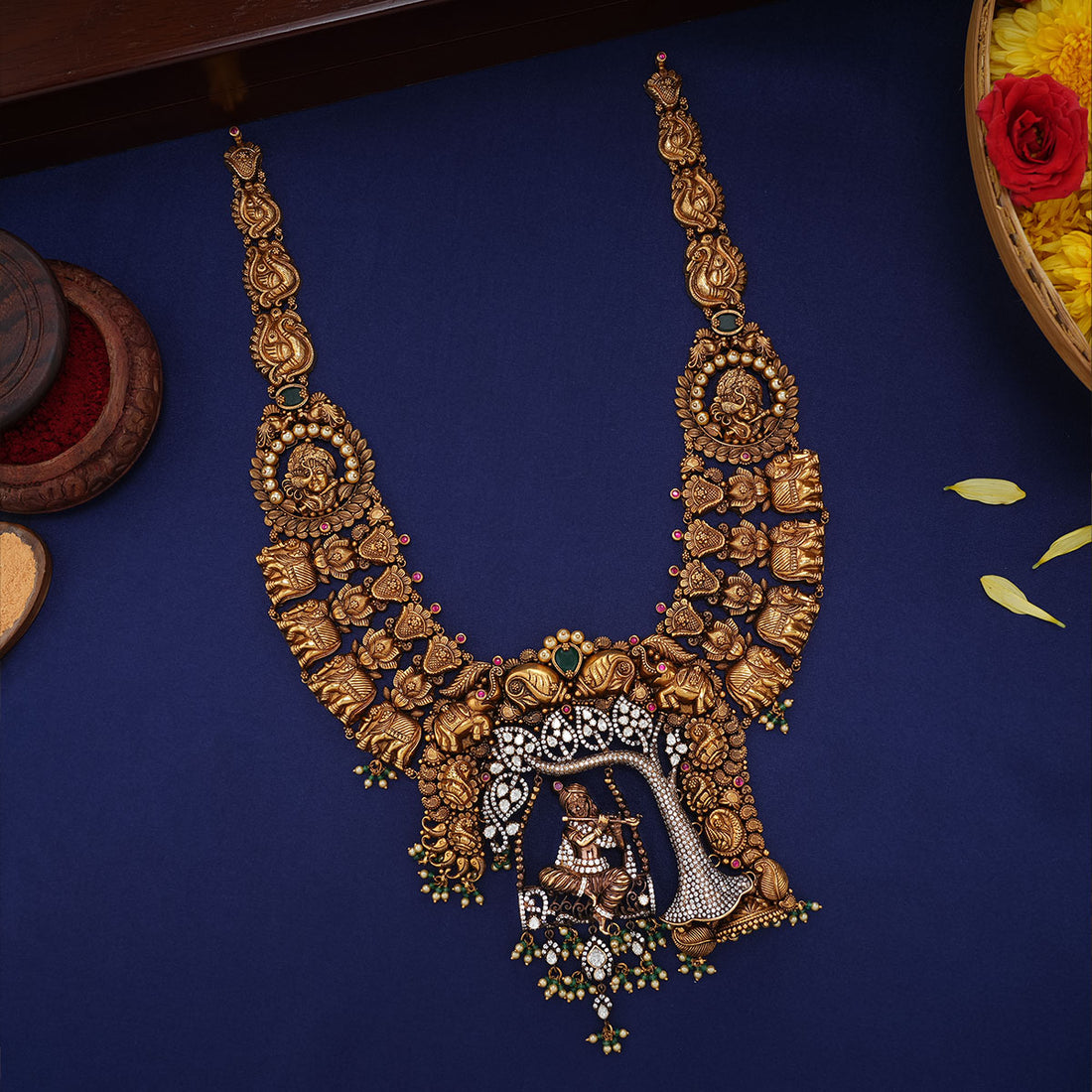 Krishna Nagas Victorian  Necklace
