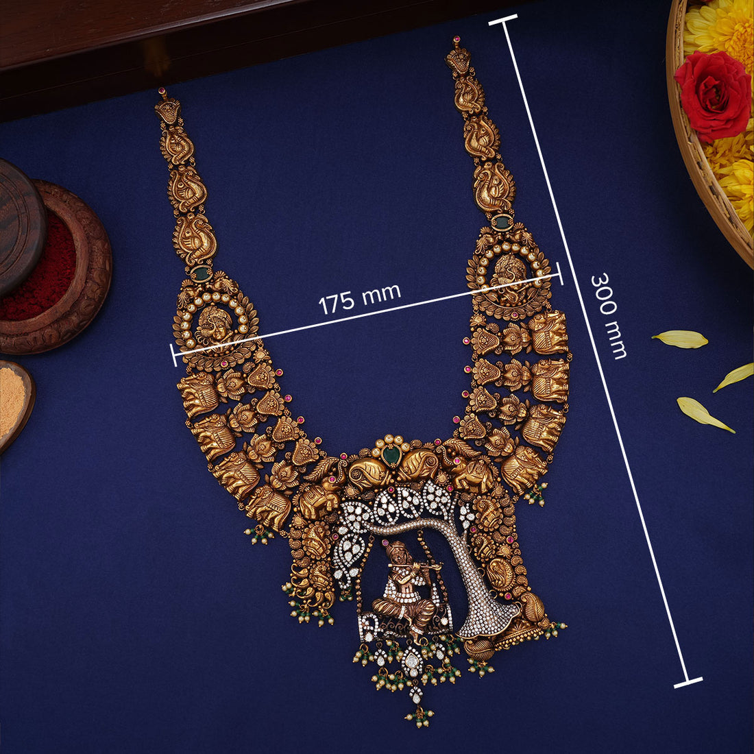 Krishna Nagas Victorian  Necklace