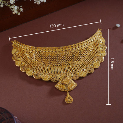 Stylish Gold Choker
