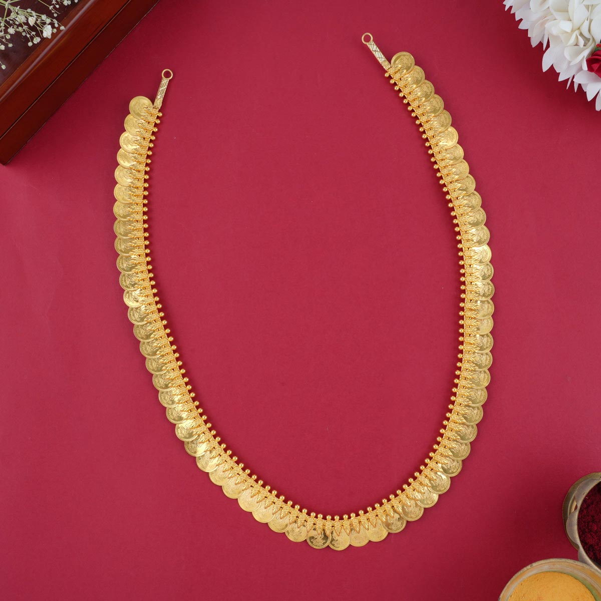 Traditional Kaasu Maalai!