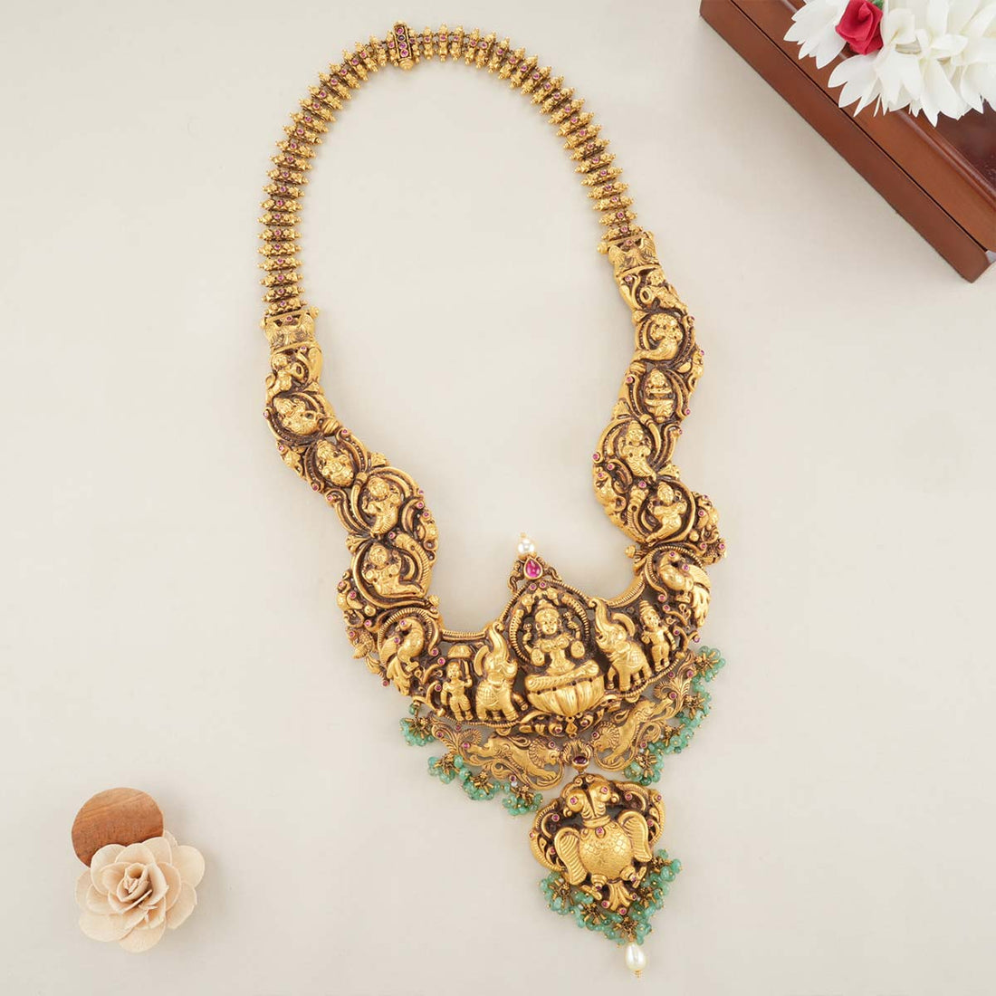 Swathika Nagas Long Necklace