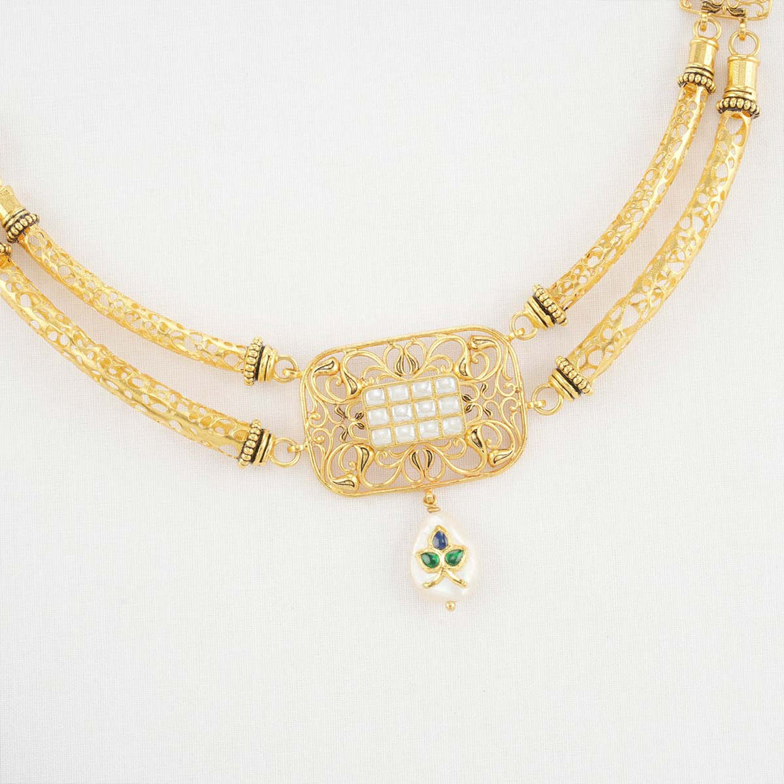 Royal Kundan Necklace Set