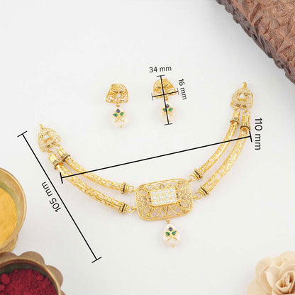 Royal Kundan Necklace Set