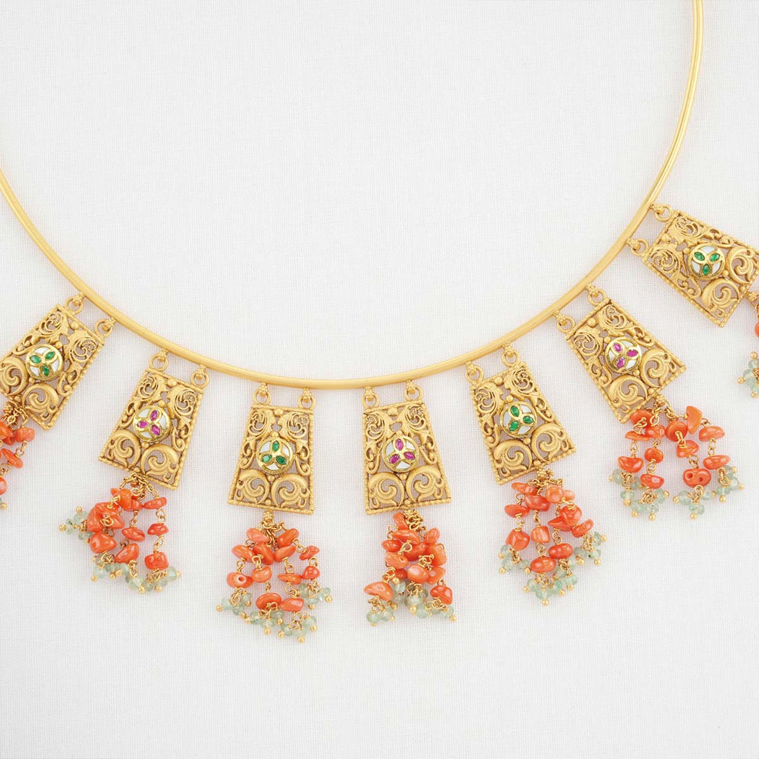 Sahana Short Necklace Set