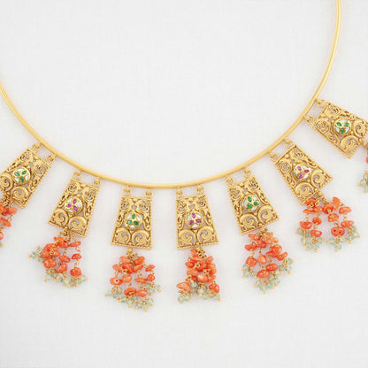 Sahana Short Necklace Set