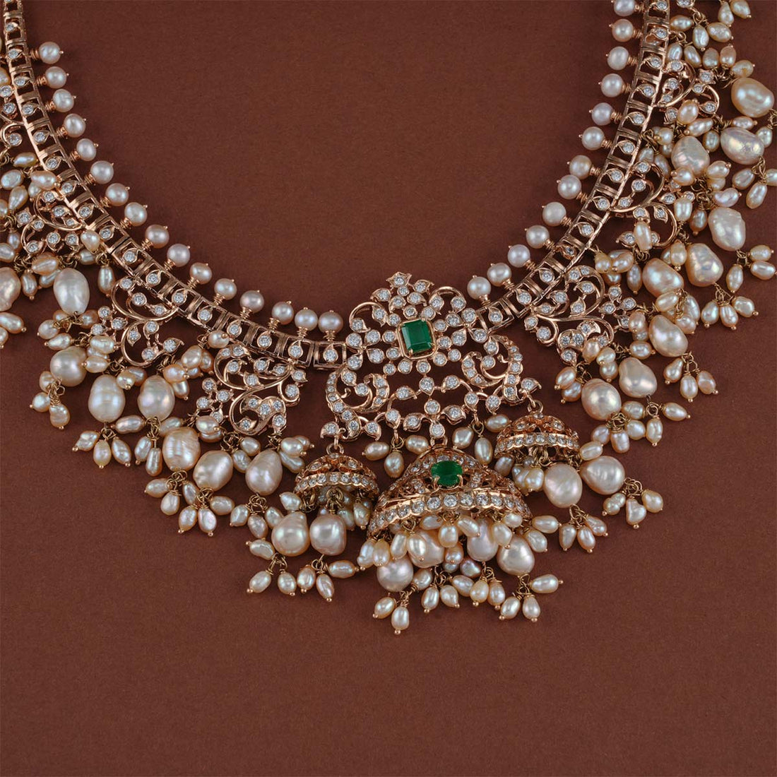 Petunia Guttapusalu Short Necklace