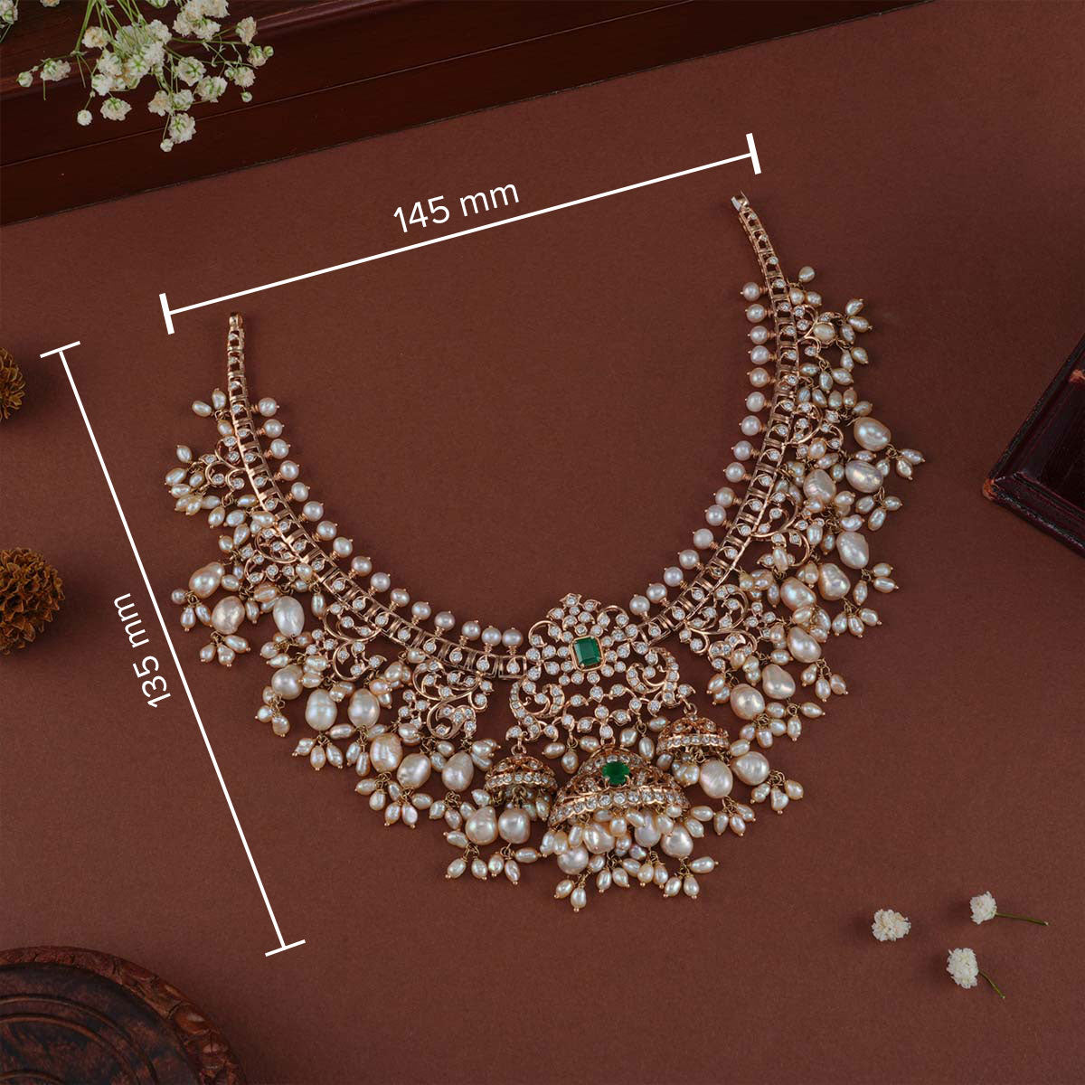 Petunia Guttapusalu Short Necklace