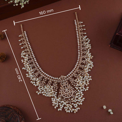 Tanishka Guttapusalu Long Necklace