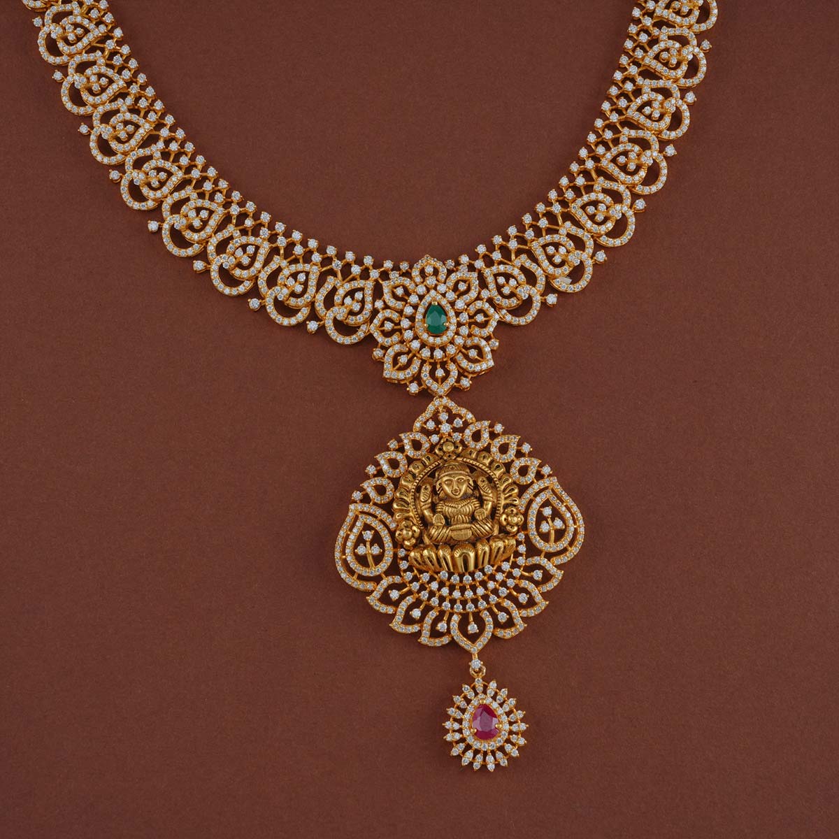 Kanushi Kanushi Long Necklace – Sri Vasavi Thanga Maaligai
