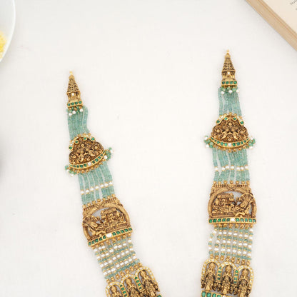 Vishnu Nagas Long Bridal Necklace