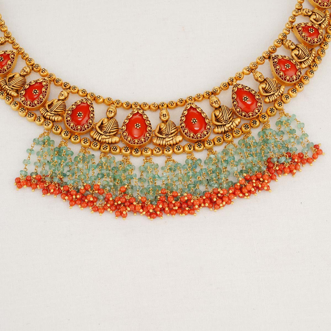 Lathika Short Necklace Set
