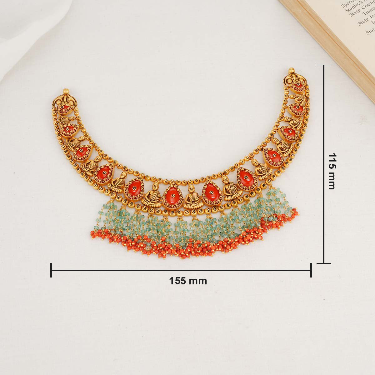 Lathika Short Necklace Set