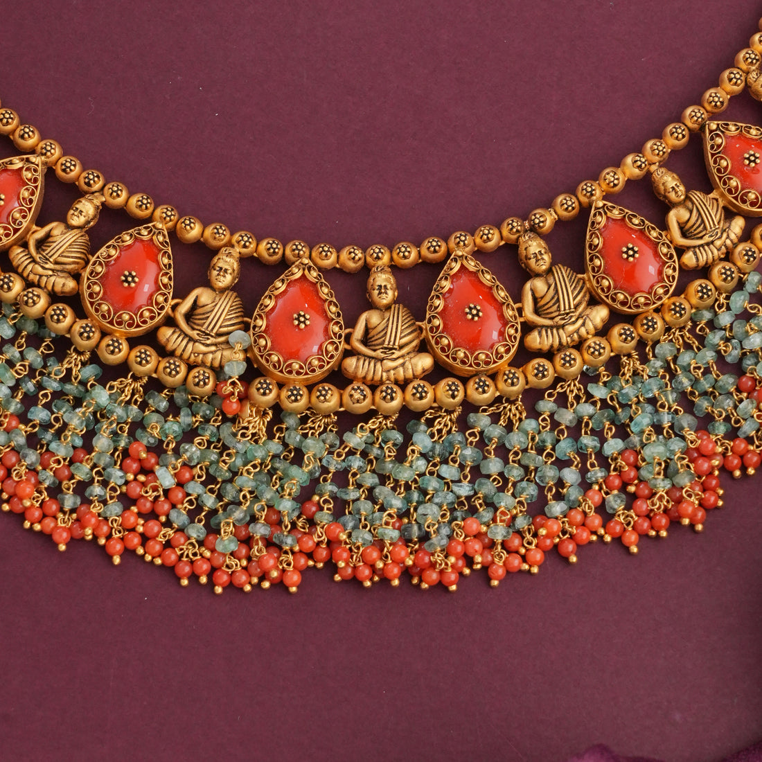 Lathika Short Necklace Set