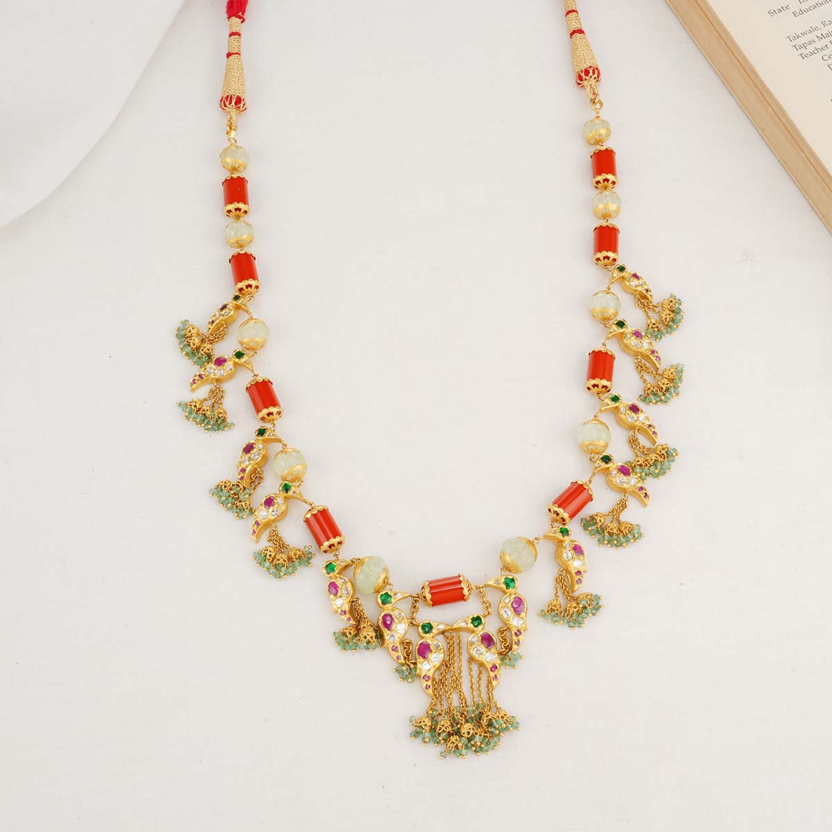 Mahisha Long Necklace Set