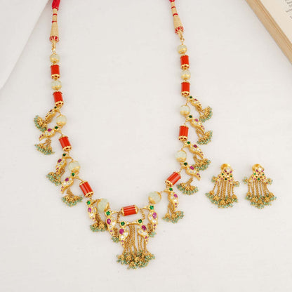 Mahisha Long Necklace Set