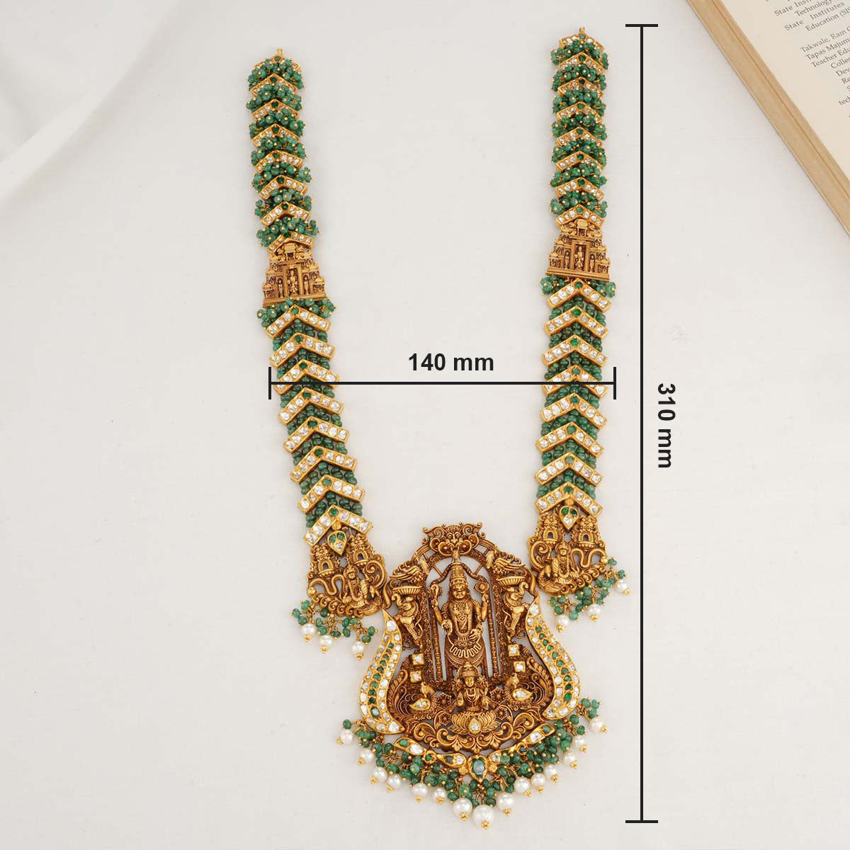 Nikashika Nagas Long Bridal Necklace