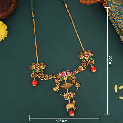 Samrithi Nagas Long Necklace