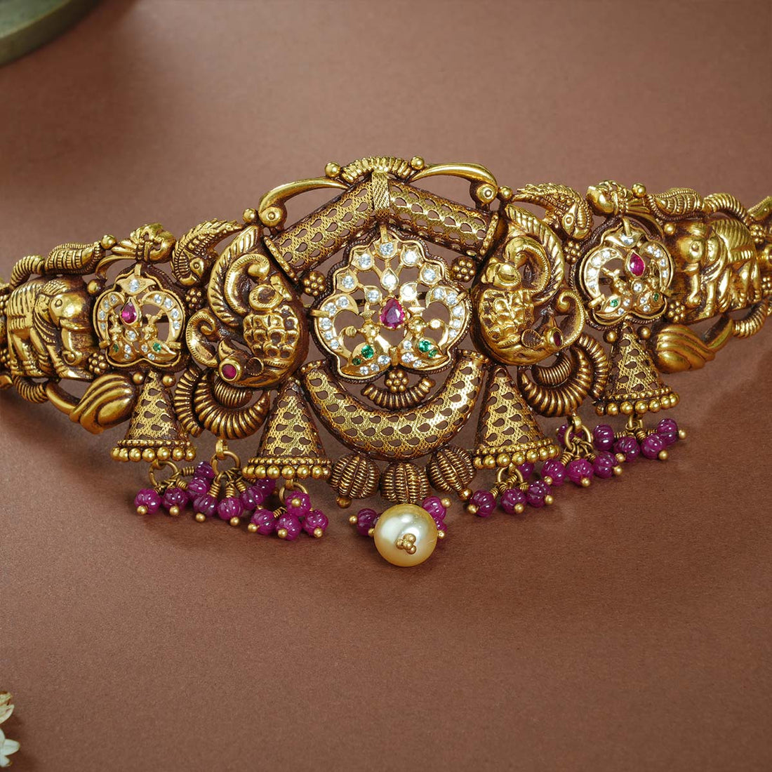 Rishya Antique Choker