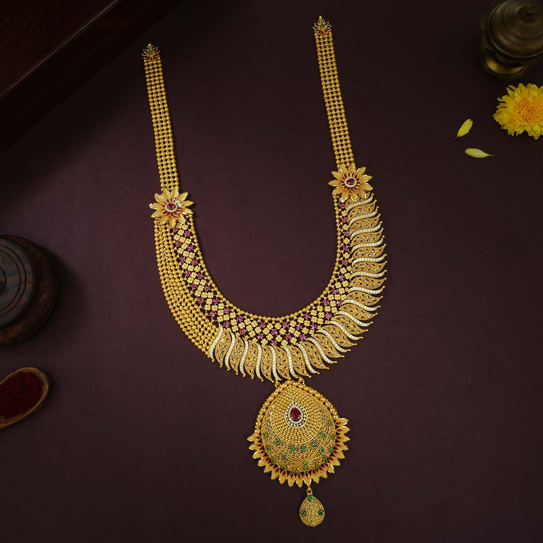 Vithyulekha Long Necklace