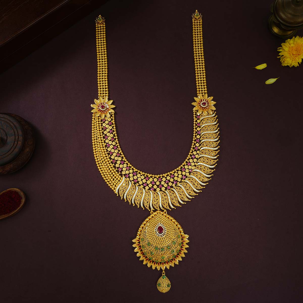 Vithyulekha Long Necklace
