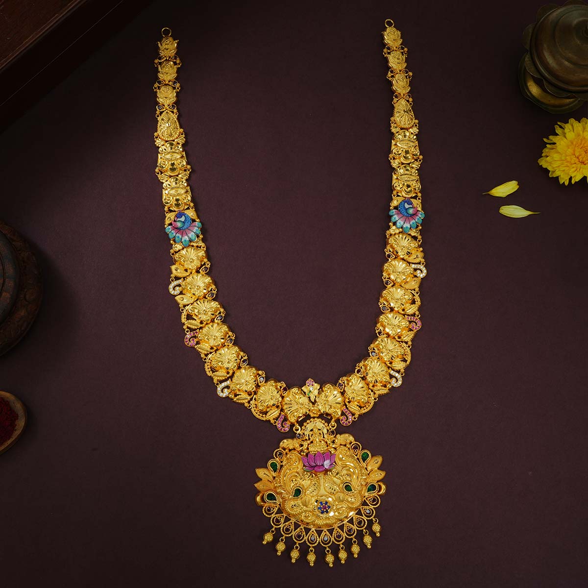 Keshavarthini Long Necklace