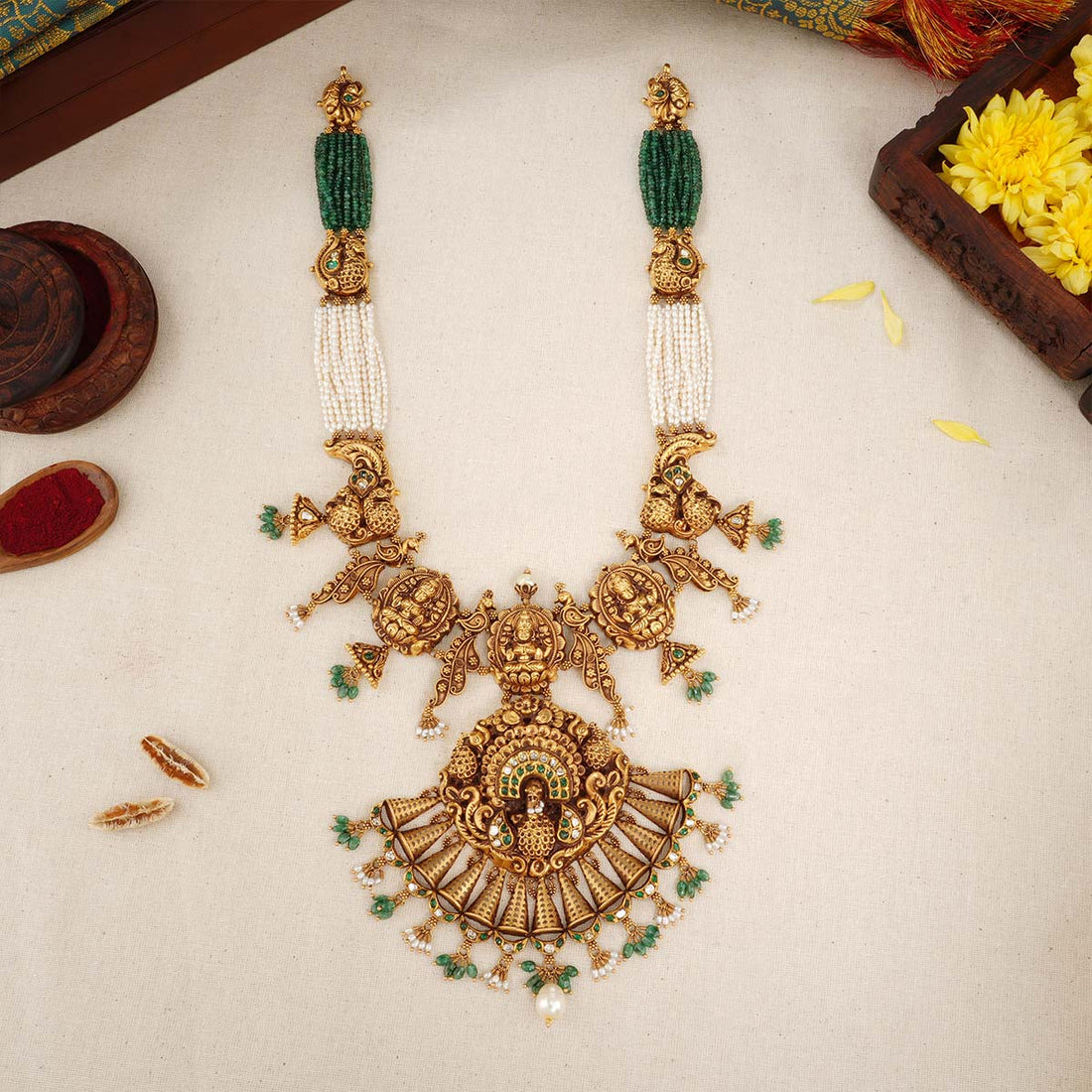 Nakchathra Nagas Long Necklace