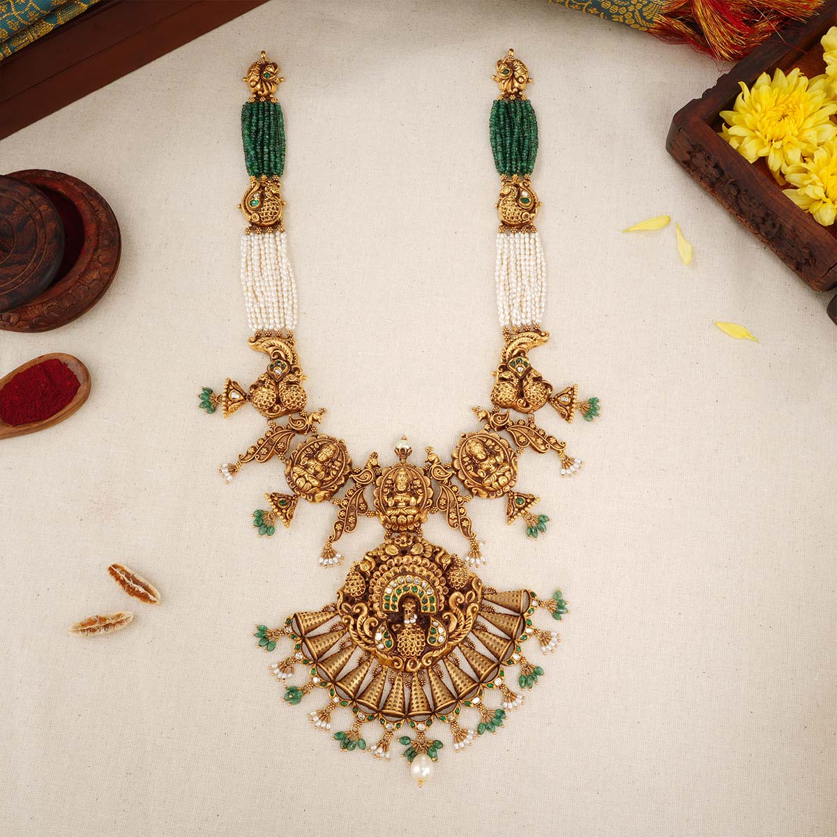 Nakchathra Nagas Long Necklace