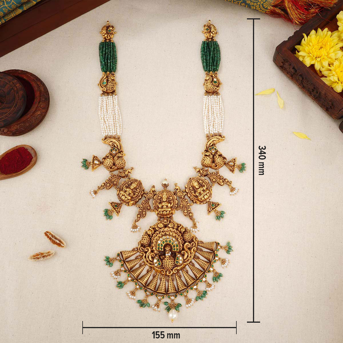 Nakchathra Nagas Long Necklace