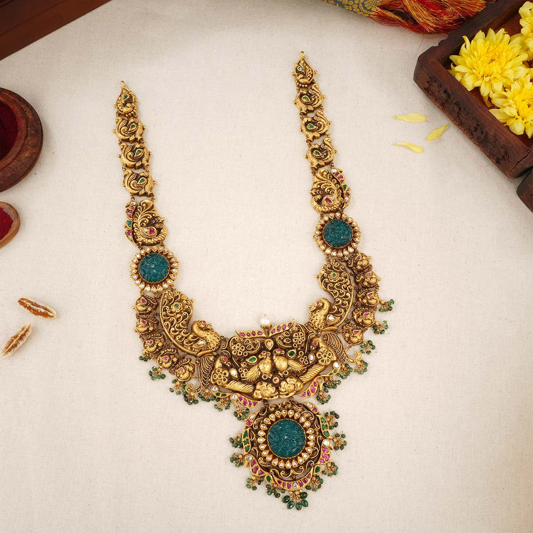 Dhanusha Nagas Long Necklace