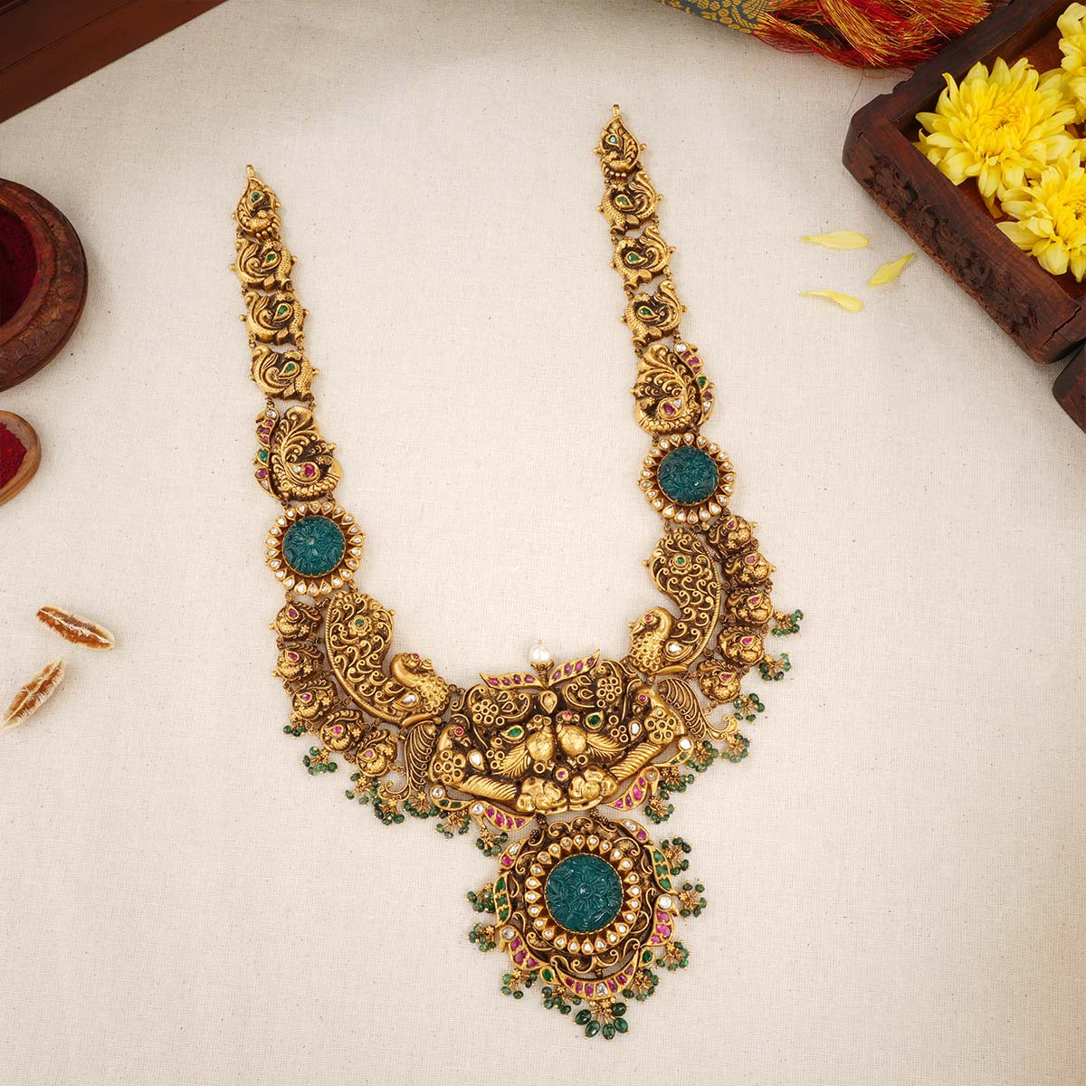 Dhanusha Nagas Long Necklace