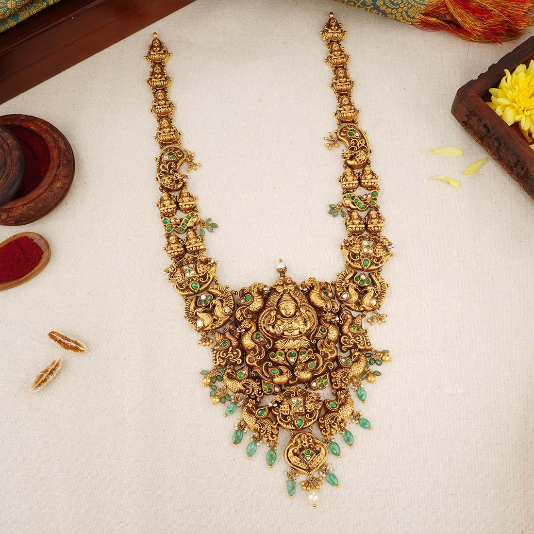 Chithara Nagas Long Necklace